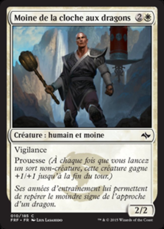 image Moine de la cloche aux dragons