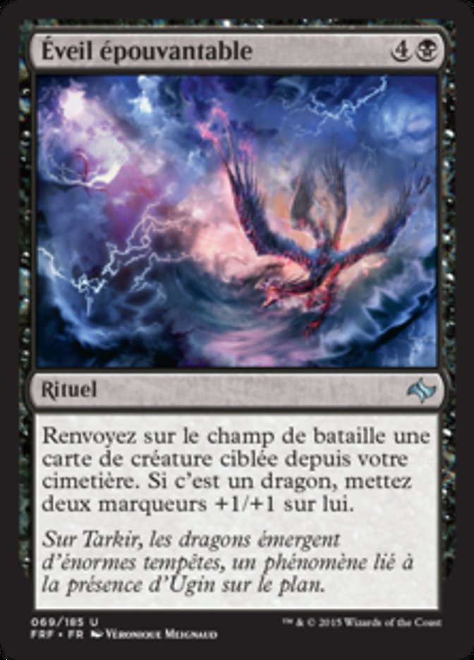 image Éveil épouvantable