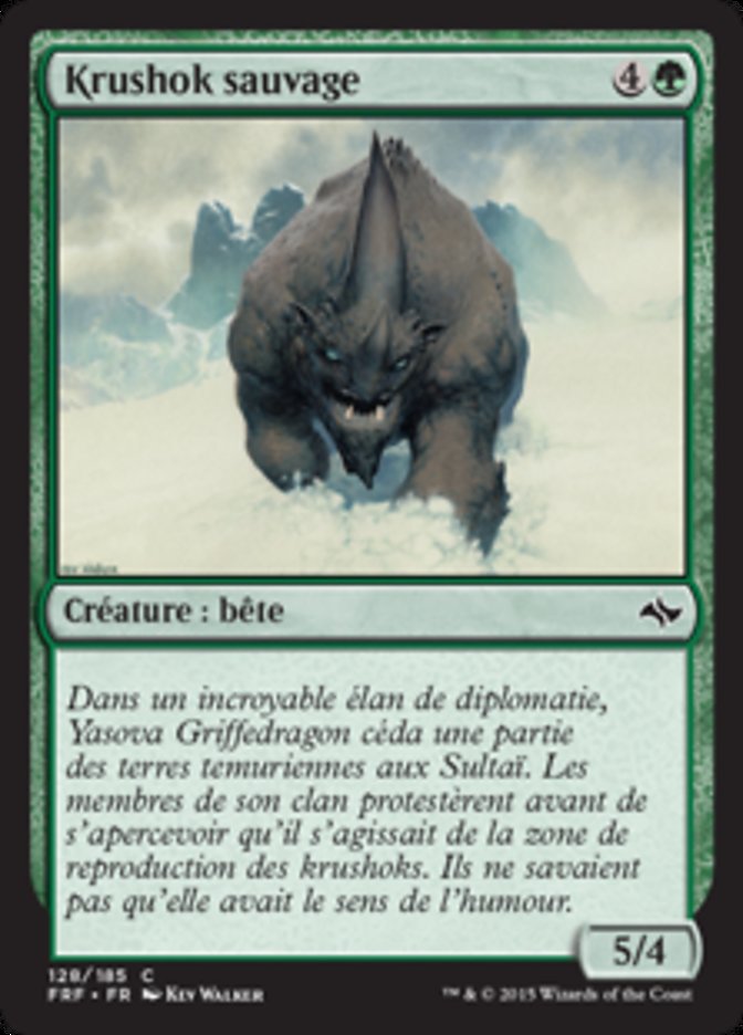 image Krushok sauvage