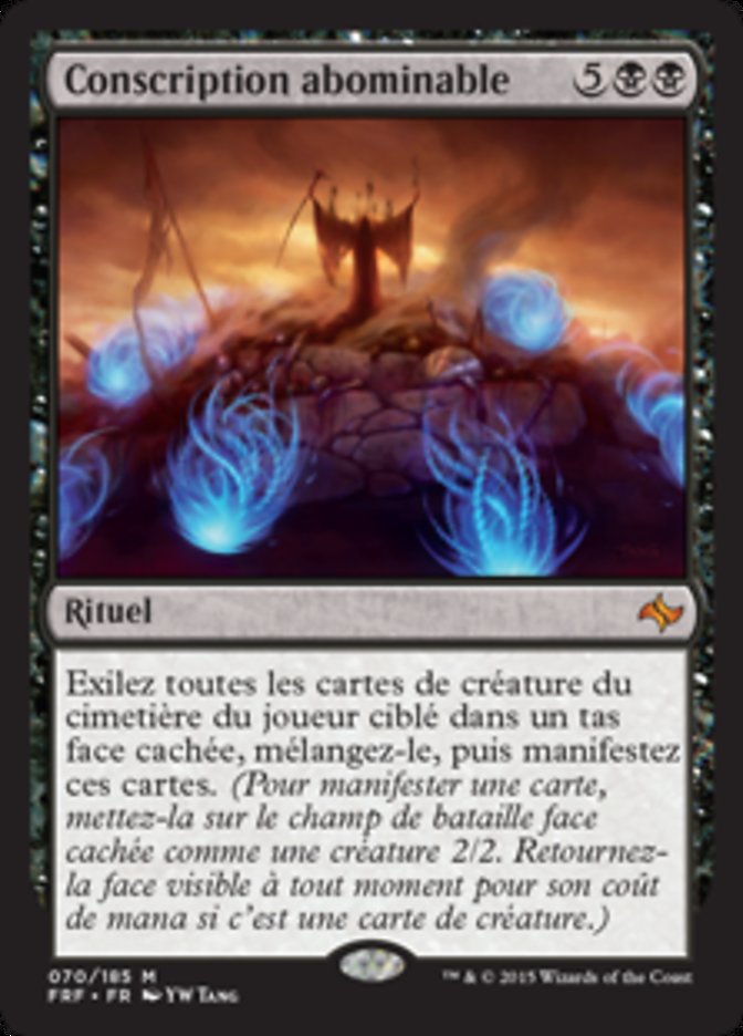 image Conscription abominable