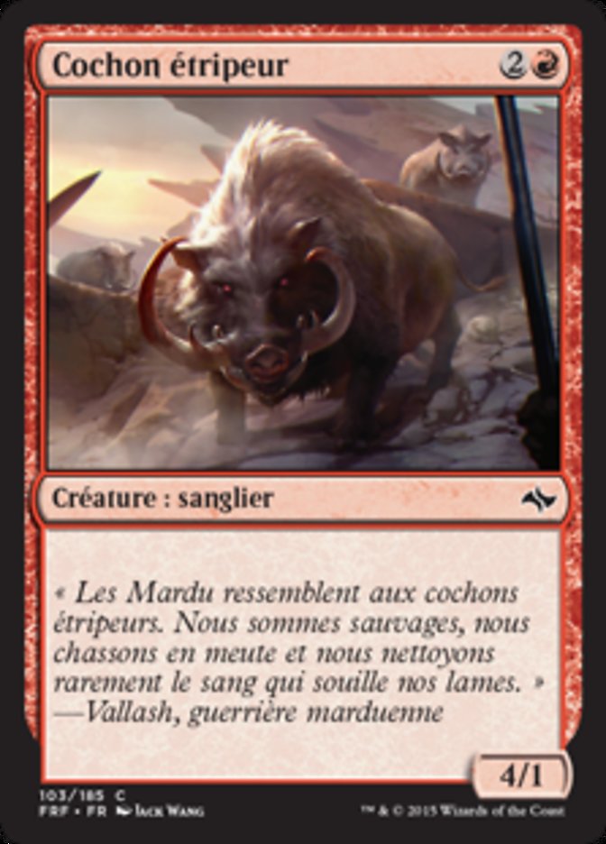 image Cochon étripeur