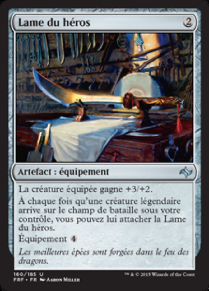 image Lame du héros