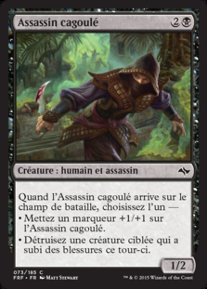 image Assassin cagoulé