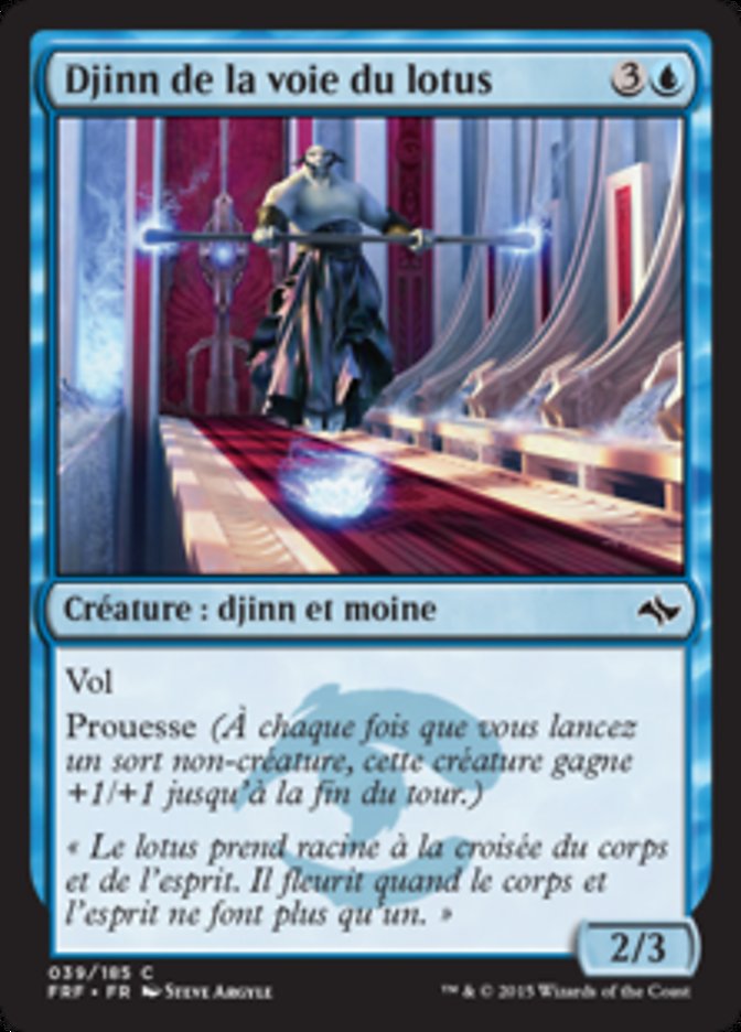 image Djinn de la voie du lotus