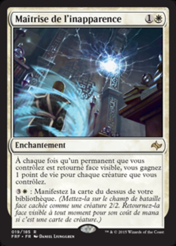 image Maîtrise de l'inapparence