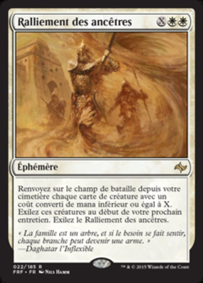 image Ralliement des ancêtres