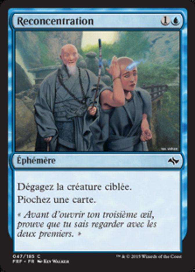 image Reconcentration