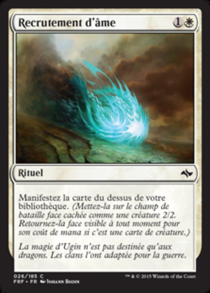 image Recrutement d'âme