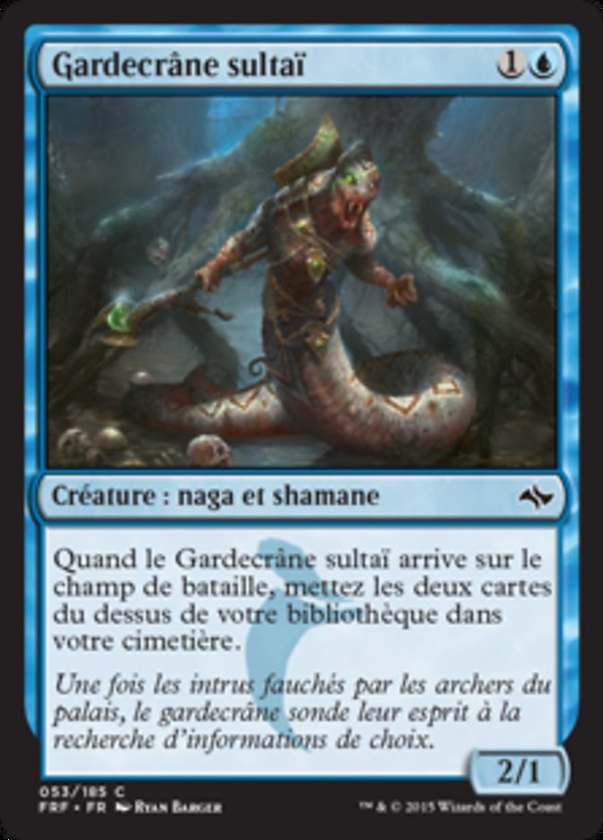 image Gardecrâne sultaï