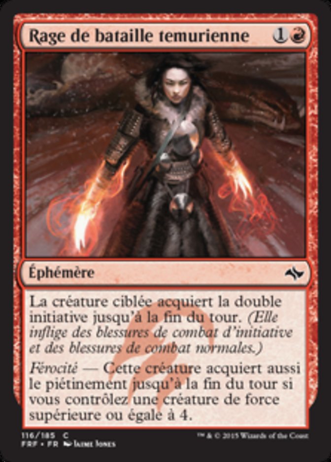 image Rage de bataille temurienne