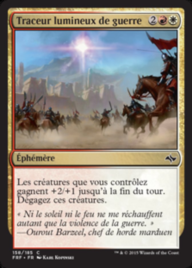 image Traceur lumineux de guerre