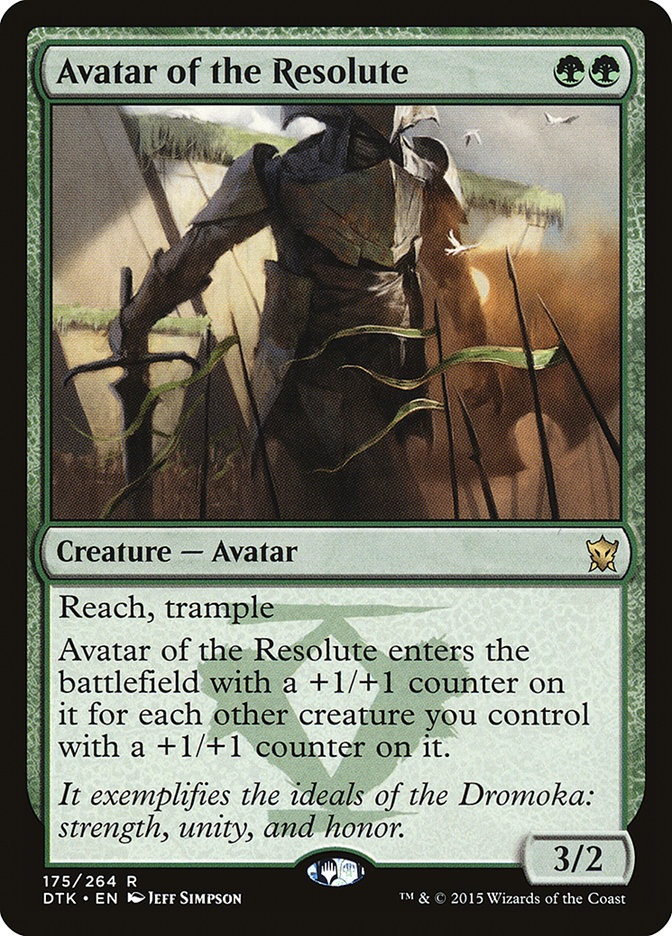 image Avatar of the Resolute