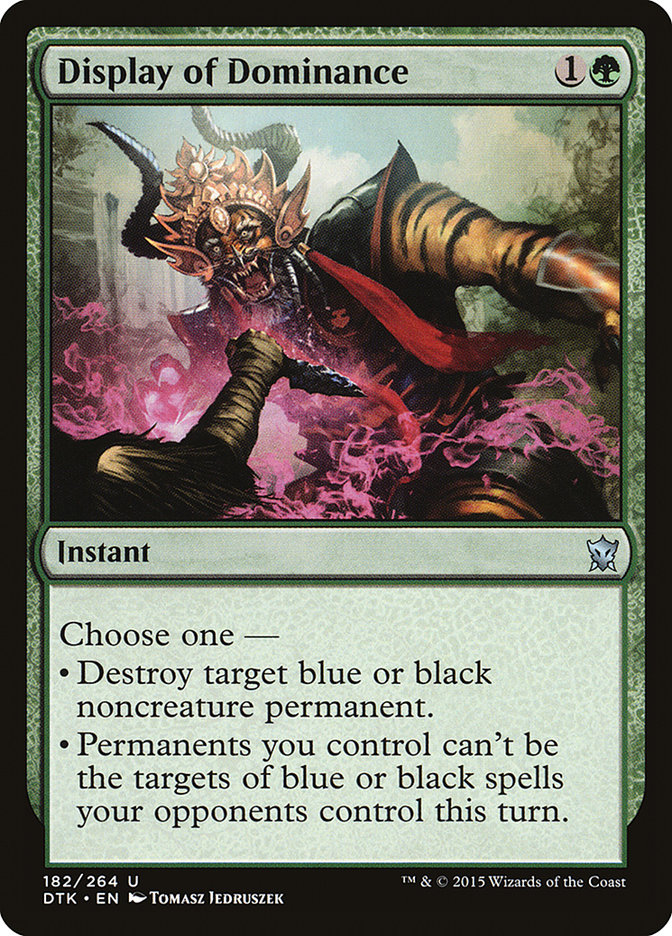 image Display of Dominance