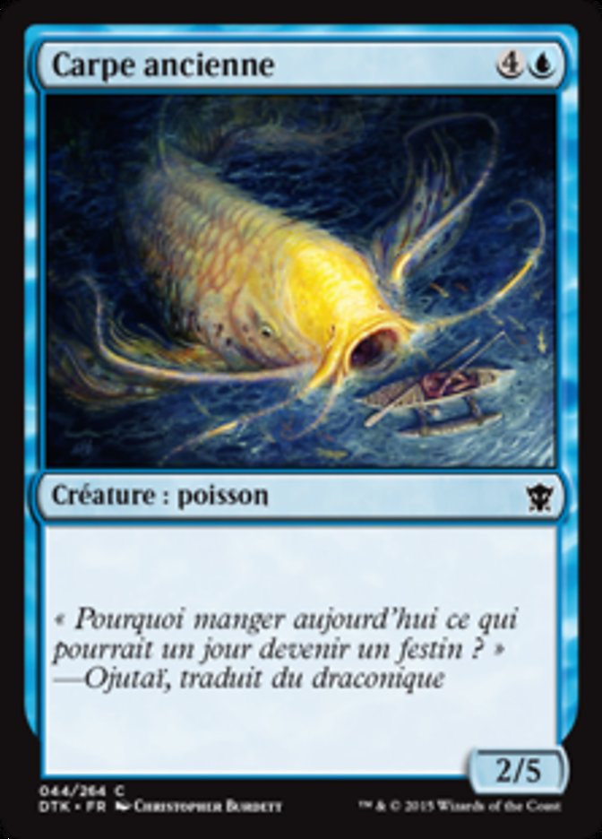 image Carpe ancienne