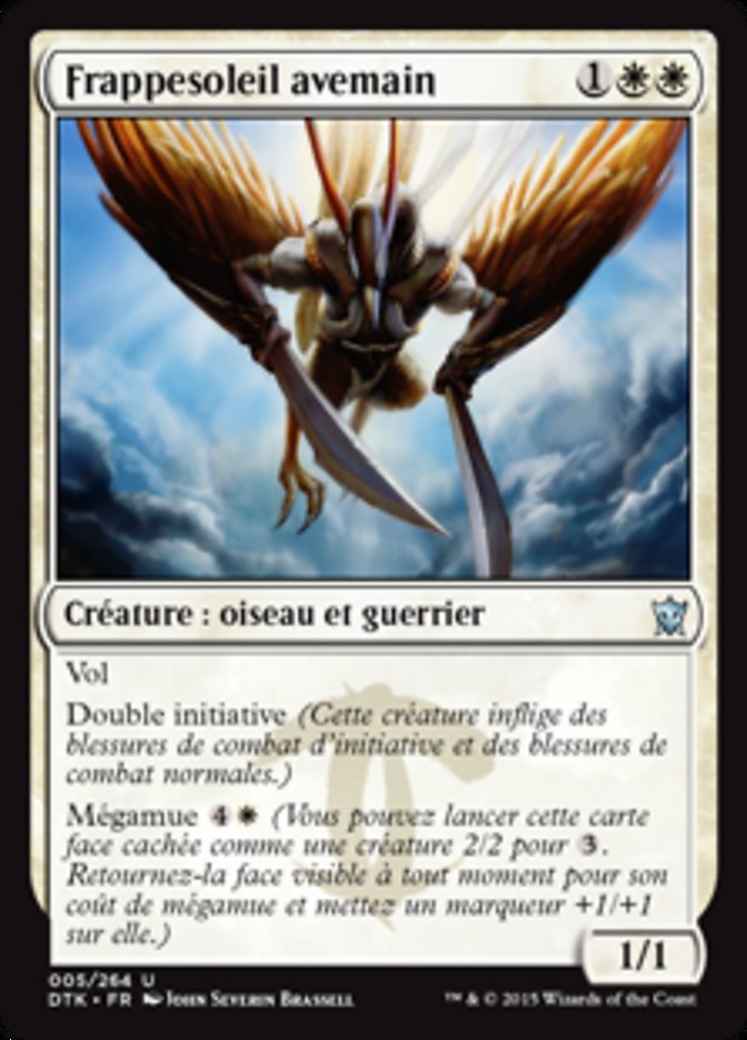 image Frappesoleil avemain