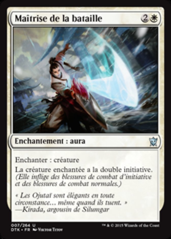 image Maîtrise de la bataille