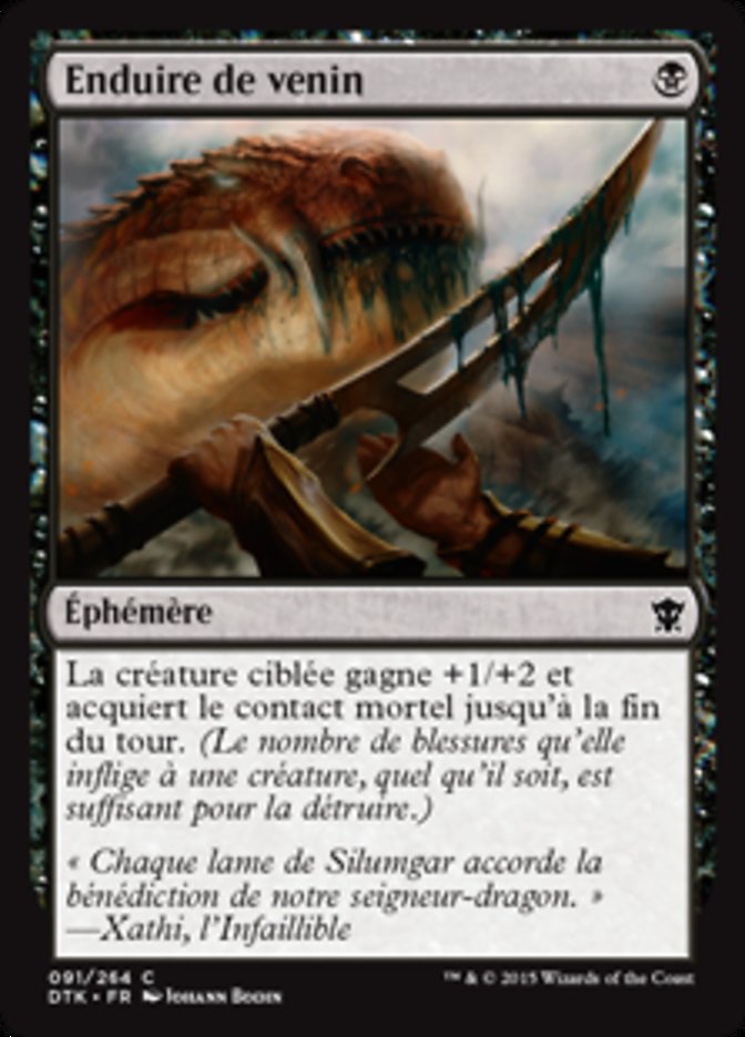 image Enduire de venin