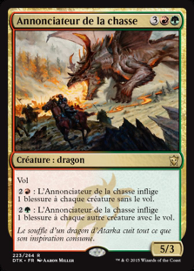 image Annonciateur de la chasse