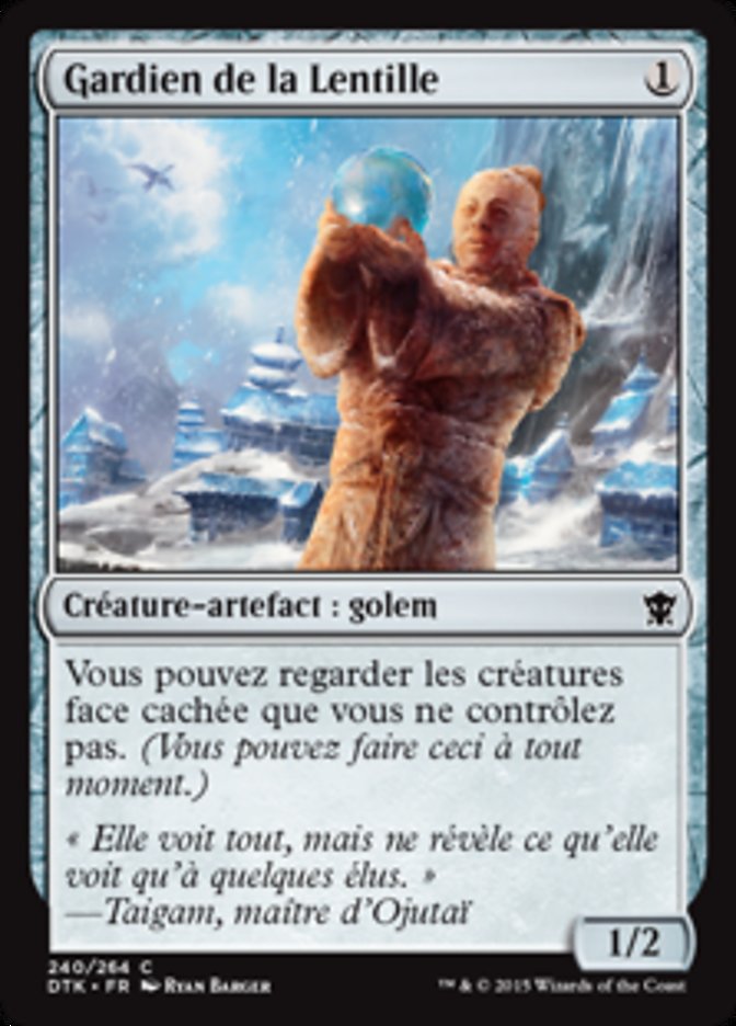 image Gardien de la Lentille