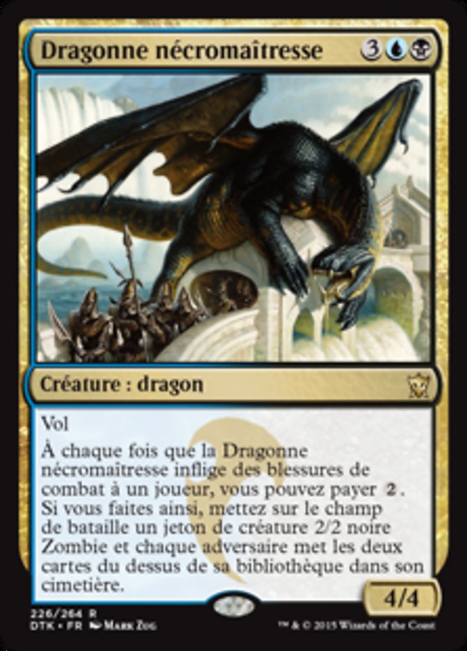 image Dragonne nécromaîtresse