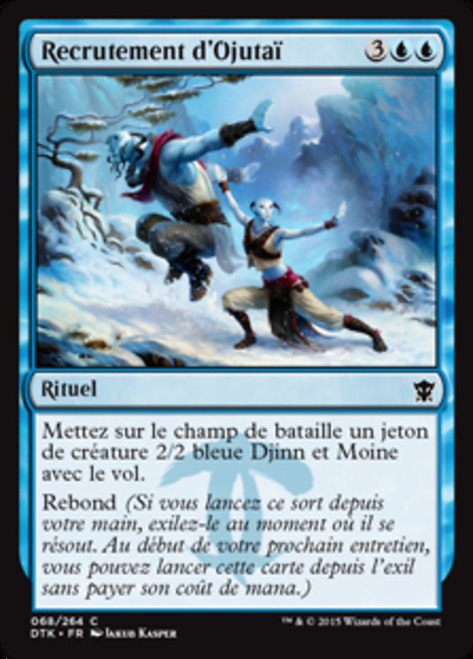 image Recrutement d'Ojutaï