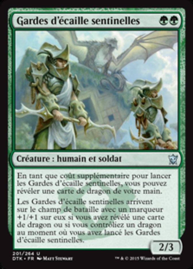 image Gardes d'écaille sentinelles