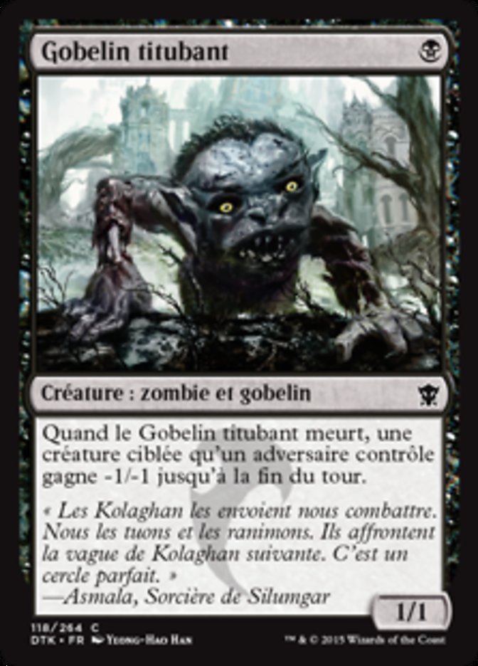 image Gobelin titubant