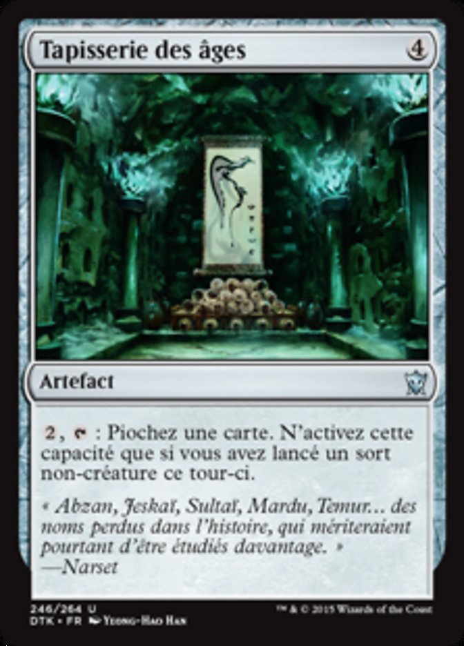 image Tapisserie des âges