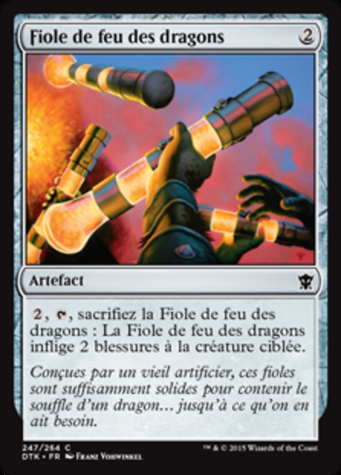 image Fiole de feu des dragons