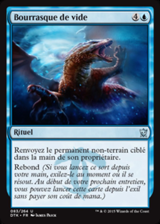 image Bourrasque de vide