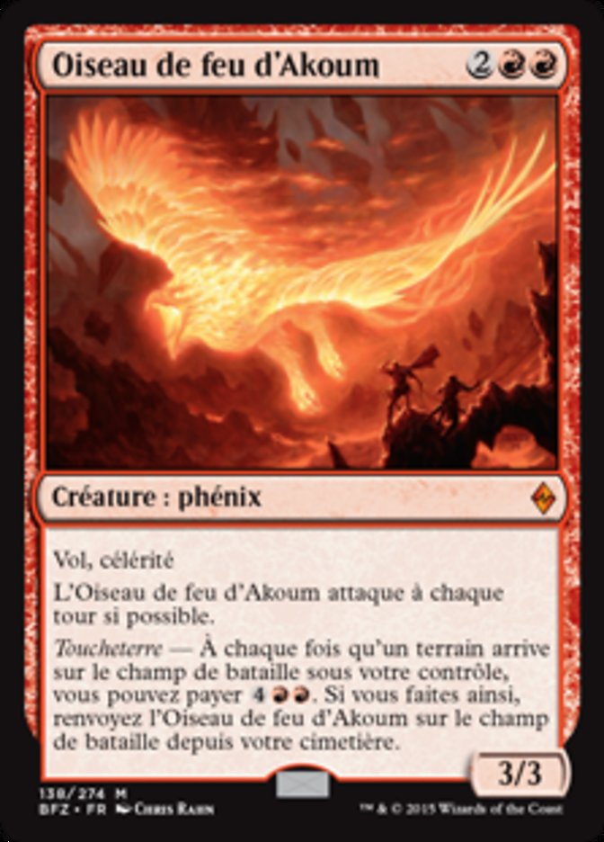 image Oiseau de feu d'Akoum