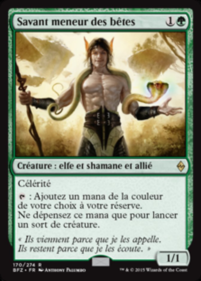 image Savant meneur des bêtes