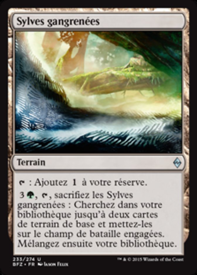 image Sylves gangrenées