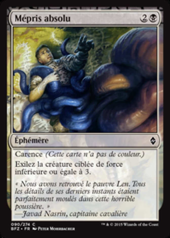 image Mépris absolu