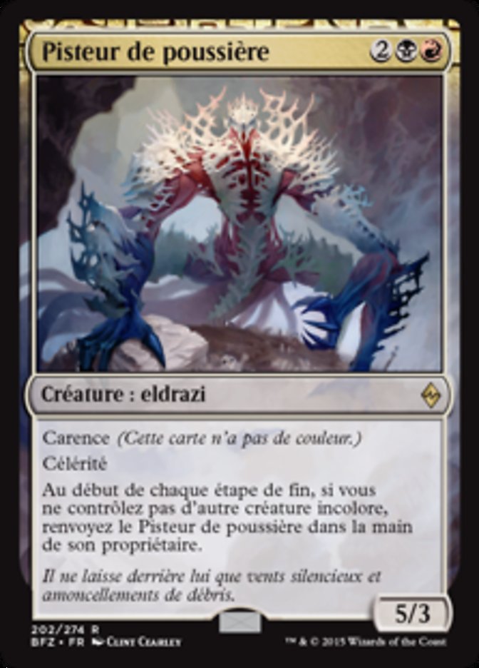 image Pisteur de poussière