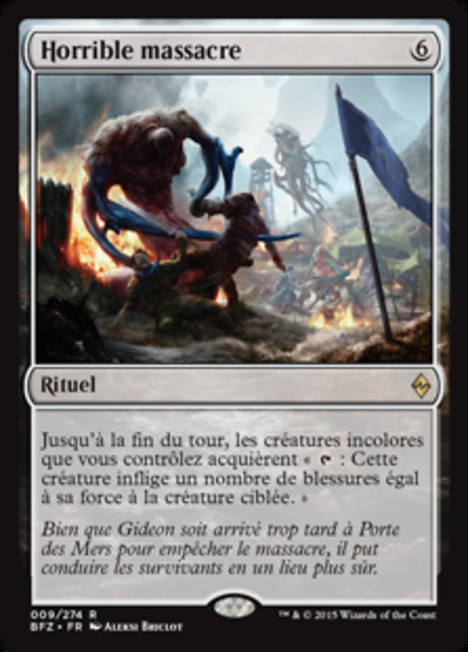 image Horrible massacre