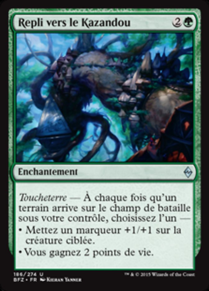 image Repli vers le Kazandou