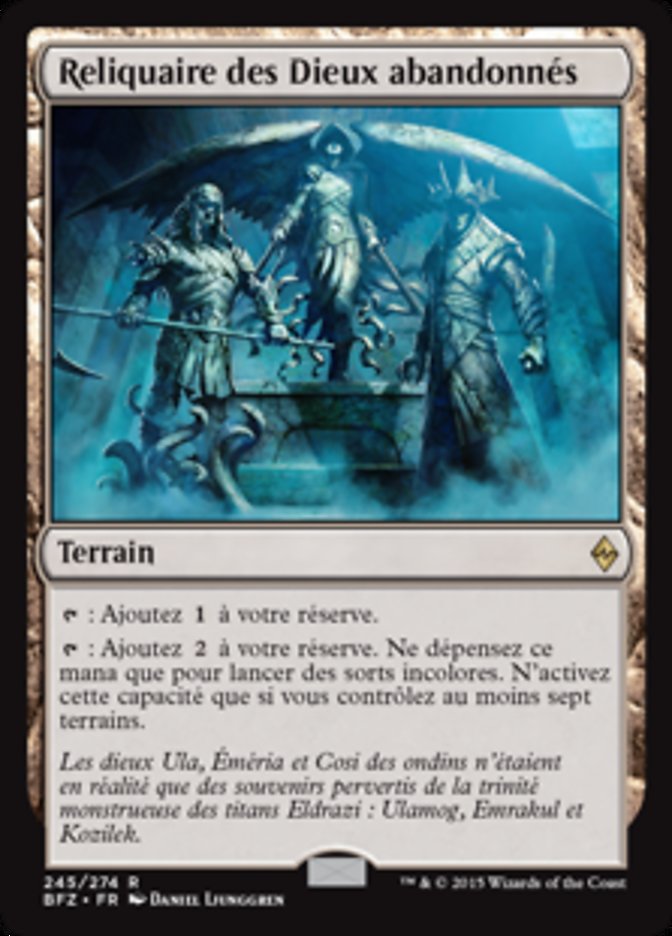 image Reliquaire des Dieux abandonnés