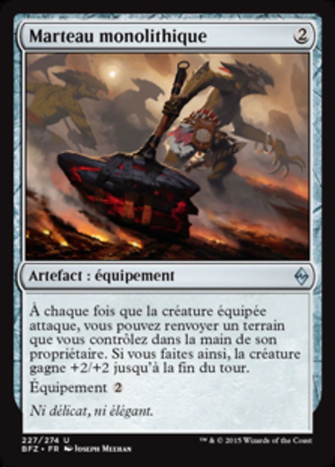 image Marteau monolithique