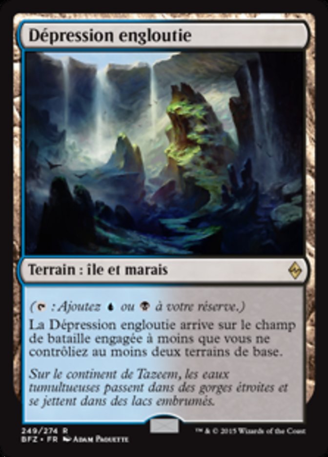 image Dépression engloutie
