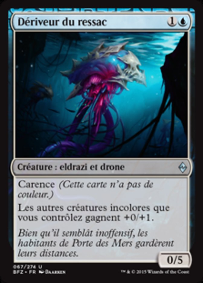 image Dériveur du ressac