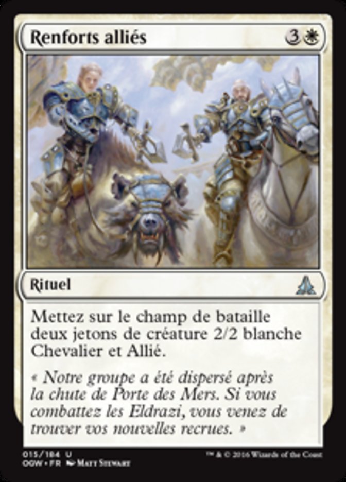 image Renforts alliés