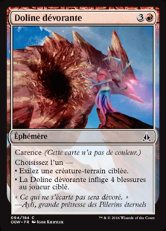 image Doline dévorante