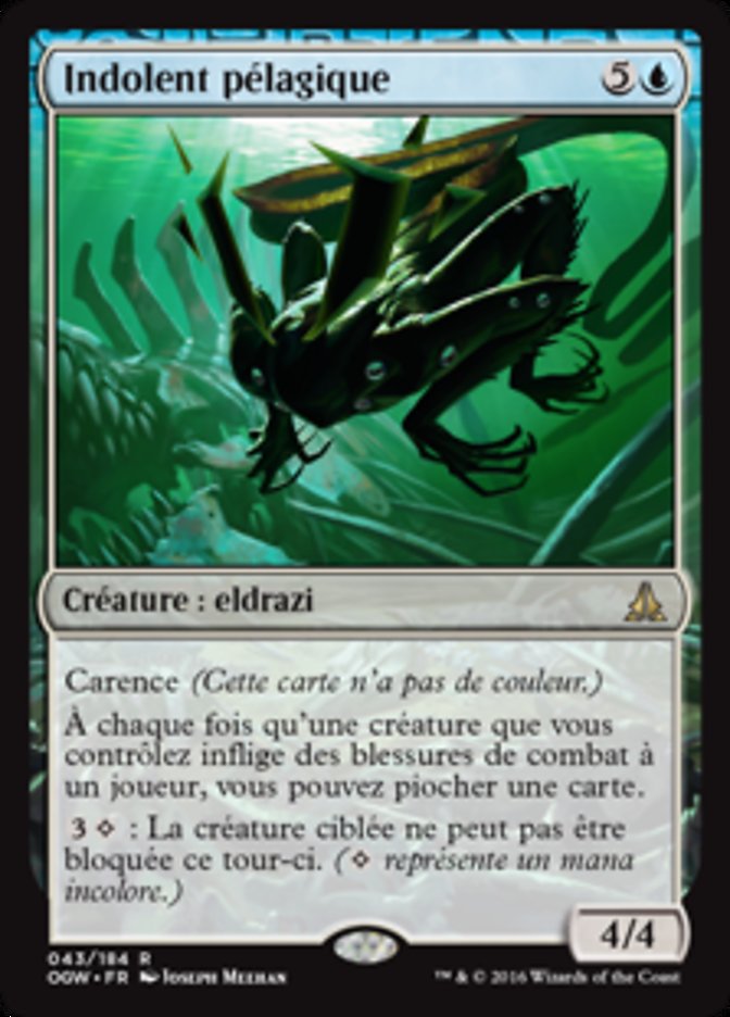 image Indolent pélagique