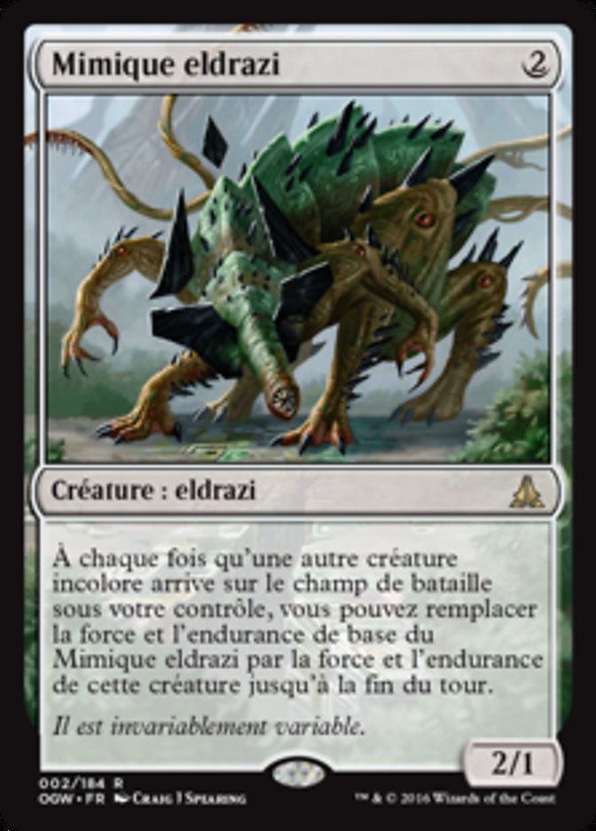 image Mimique eldrazi