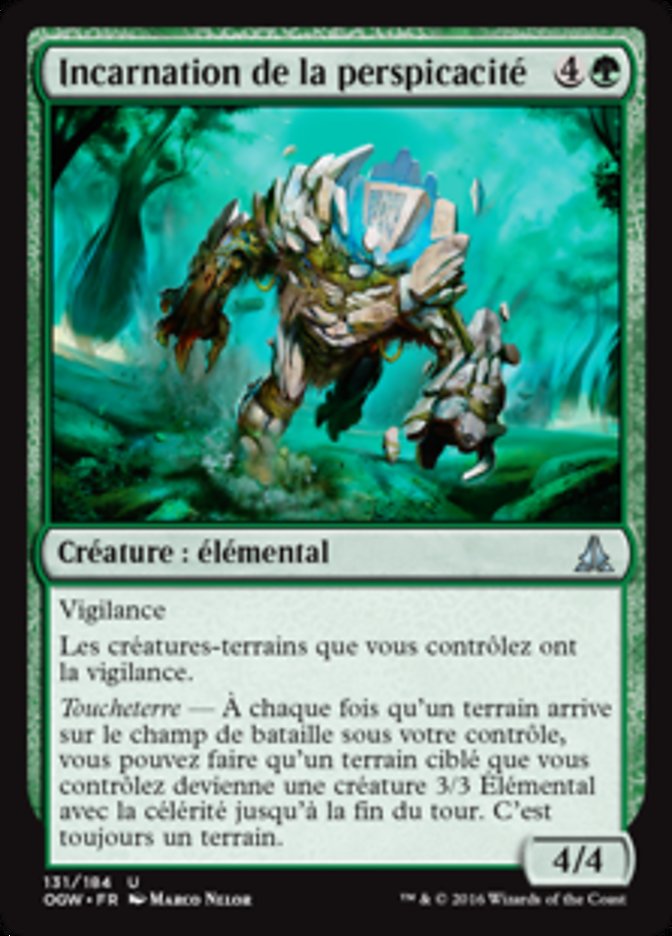 image Incarnation de la perspicacité