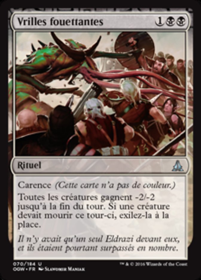 image Vrilles fouettantes