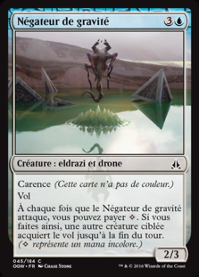 image Négateur de gravité