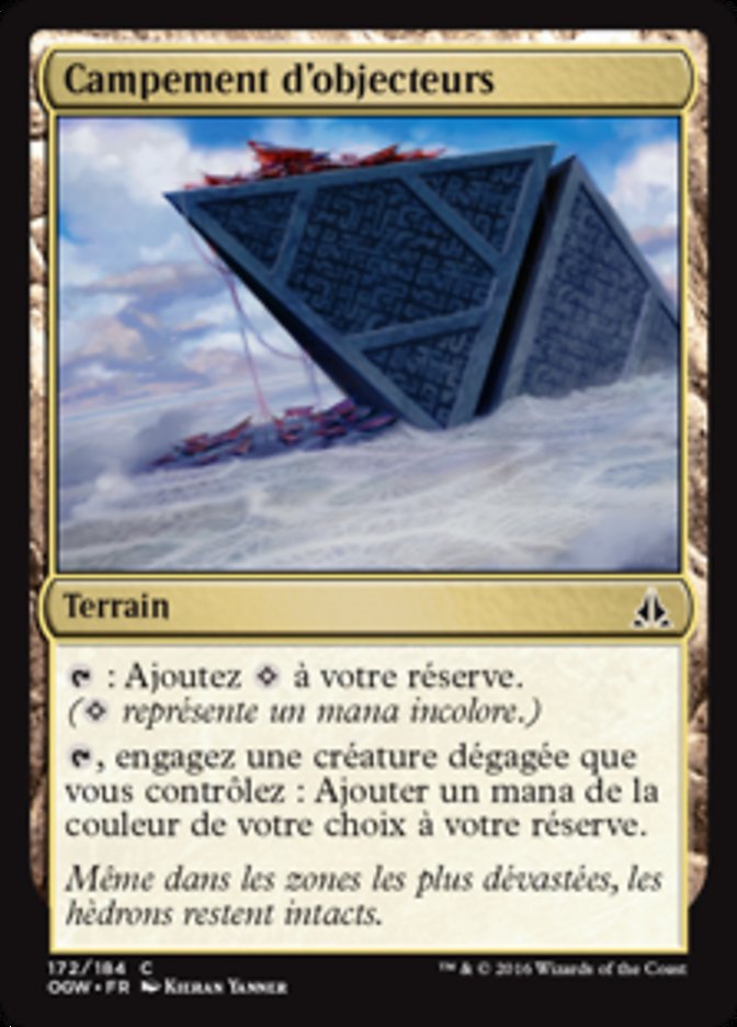 image Campement d'objecteurs