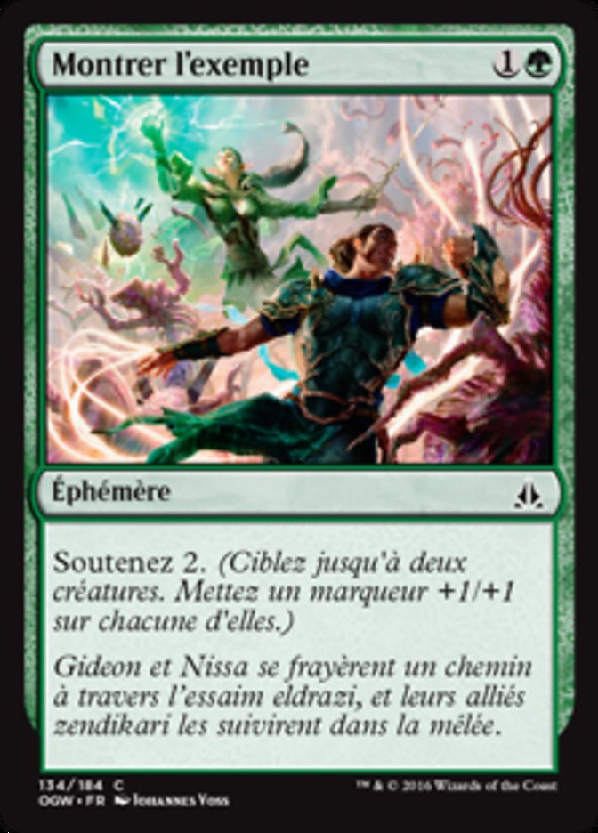 image Montrer l'exemple